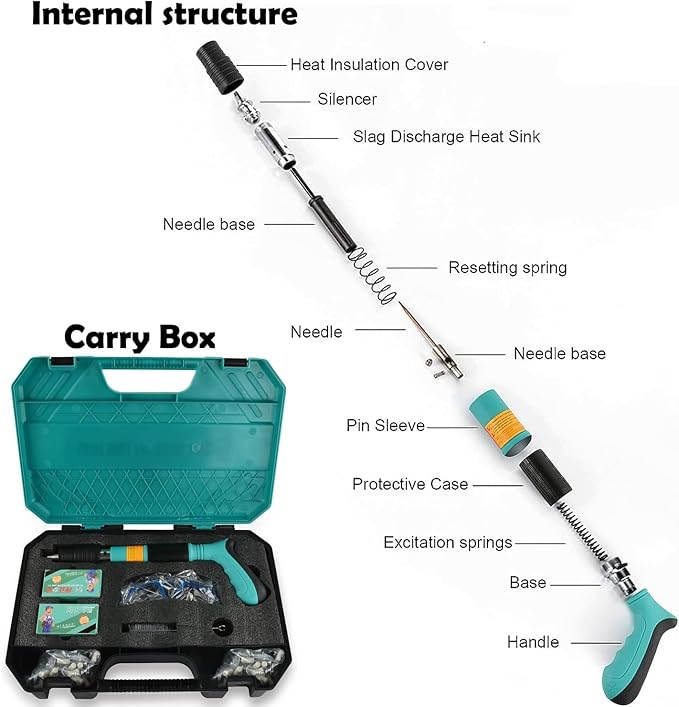 Manual Portable Nail Steel Gun